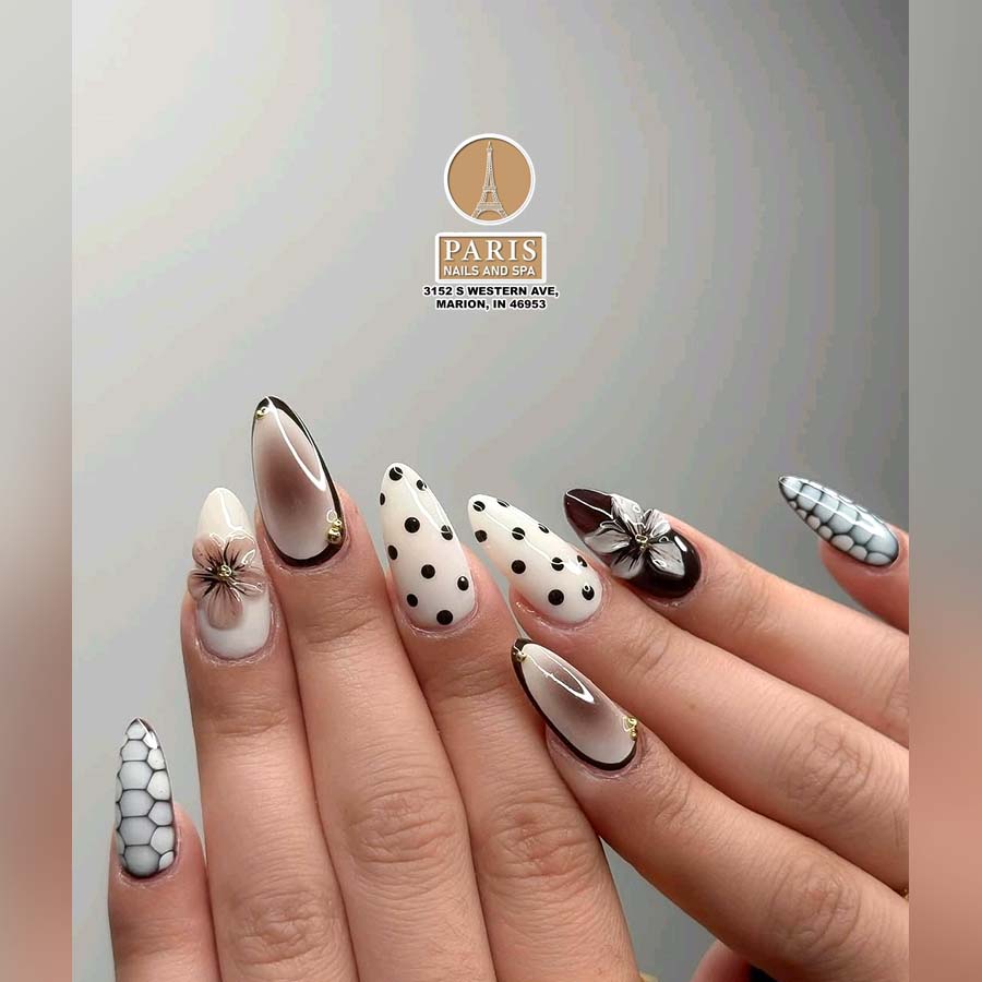Nail design by Paris Nails and Spa